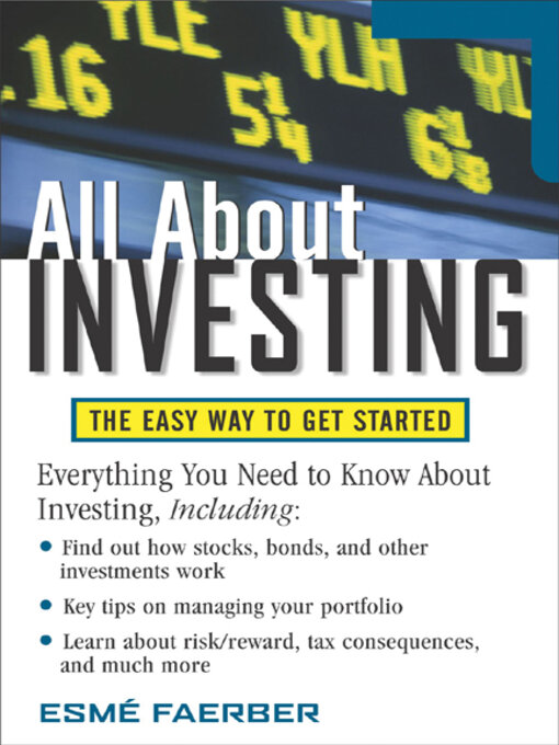 Title details for All About Investing by Esme E. Faerber - Wait list